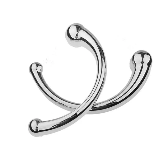 Double Hook Elegant Steel 5858 Stainless Anal Ended 1027